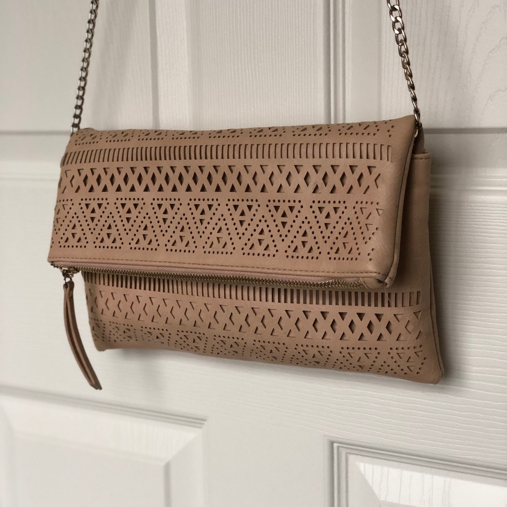 Madison West Rose Gold cross body bag